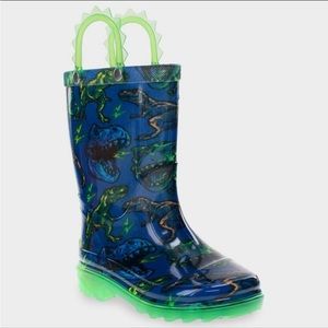 Western Chief Dinosaur Light Up Rainboots